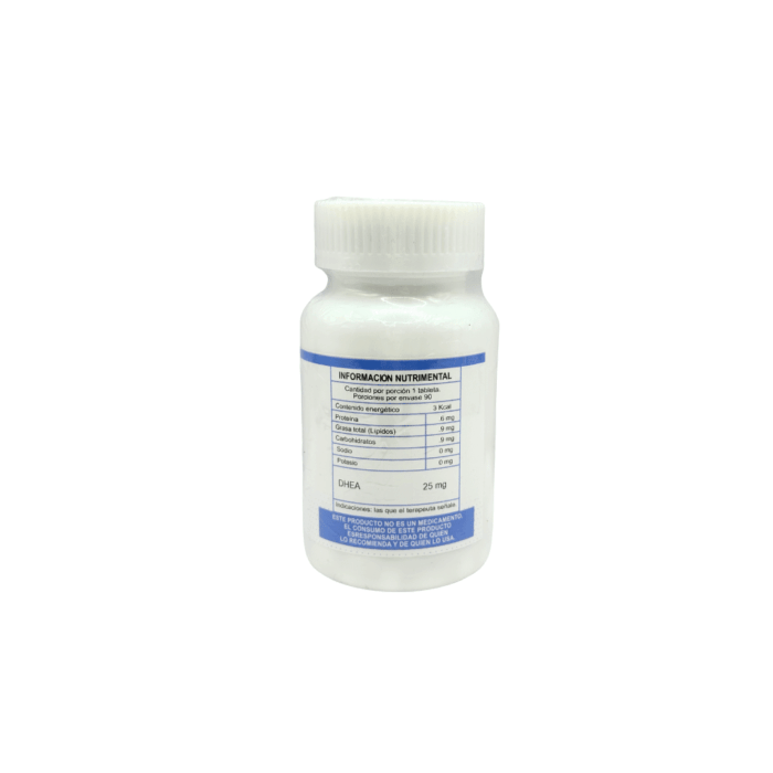 Dhea 90 capsulas 25 mg BacMedical 2