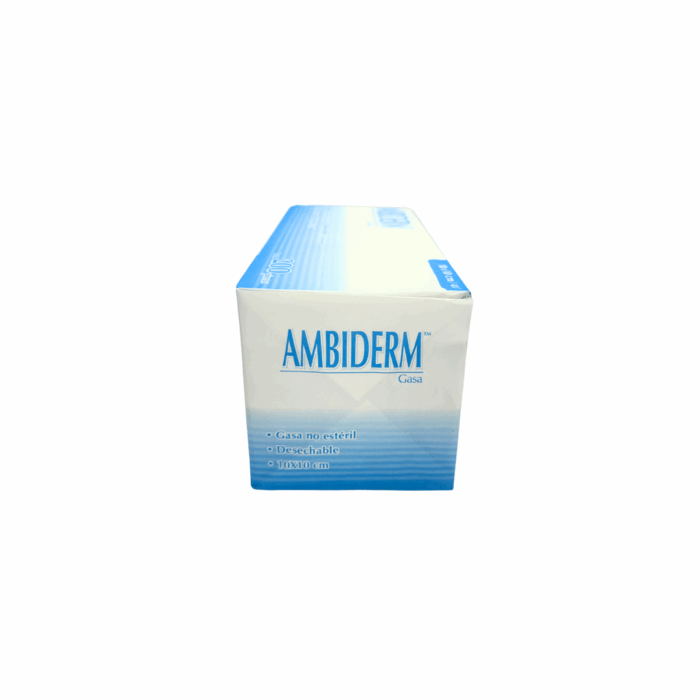 Gasa no esteril Ambiderm 10x10 200 piezas BacMedical 3