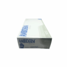 Guante de nitrilo violeta Ambiderm chico BacMedical 3