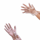 Guante de politetileno Ambiderm BacMedical 2