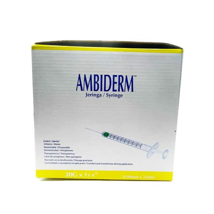 Jeringa-de-10-ml-amarilla-20G-x-32-mm-Ambiderm-con-100-piezas-3