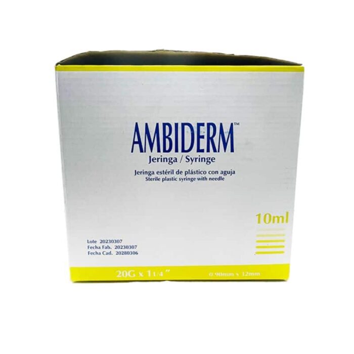 Jeringa-de-10-ml-amarilla-20G-x-32-mm-Ambiderm-con-100-piezas-4