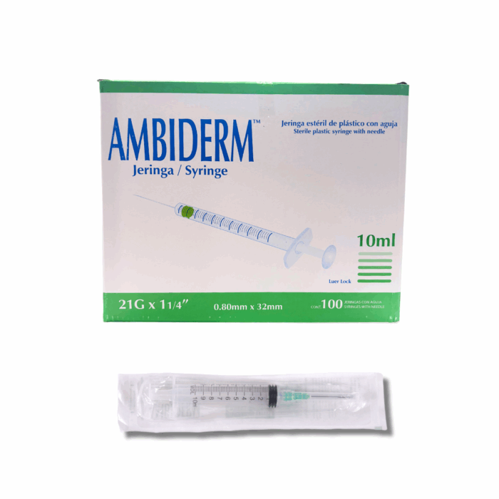 Jeringa verde de 10 ml BacMedical 1