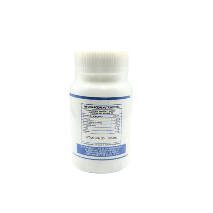 Vitamina B3 60 capsulas BacMedical 2.2