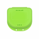 Caja para ortodoncia de plastico verde BacMedical 1