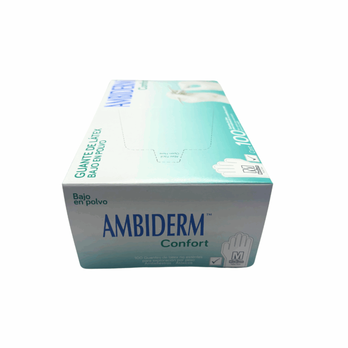 Guante de latex Ambiderm confort BacMedical 5