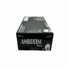 Guante de latex negro Ambiderm mediano BacMedical 3