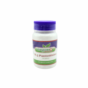 B-5 Pantoténico 500 mg Órgano Ortomolecular Suplemento alimenticio