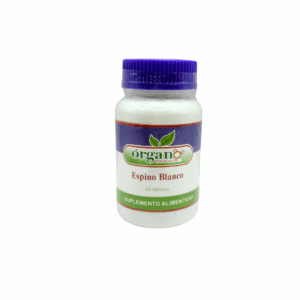 Espino Blanco 500 mg Órgano Ortomolecular Suplemento alimenticio