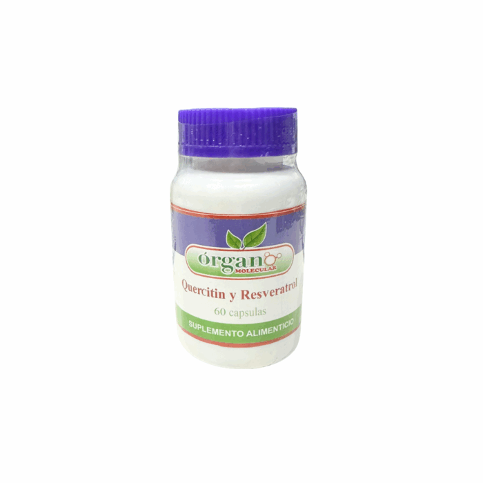 Quercitin y Resveratrol Órgano Ortomolecular BacMedical 1