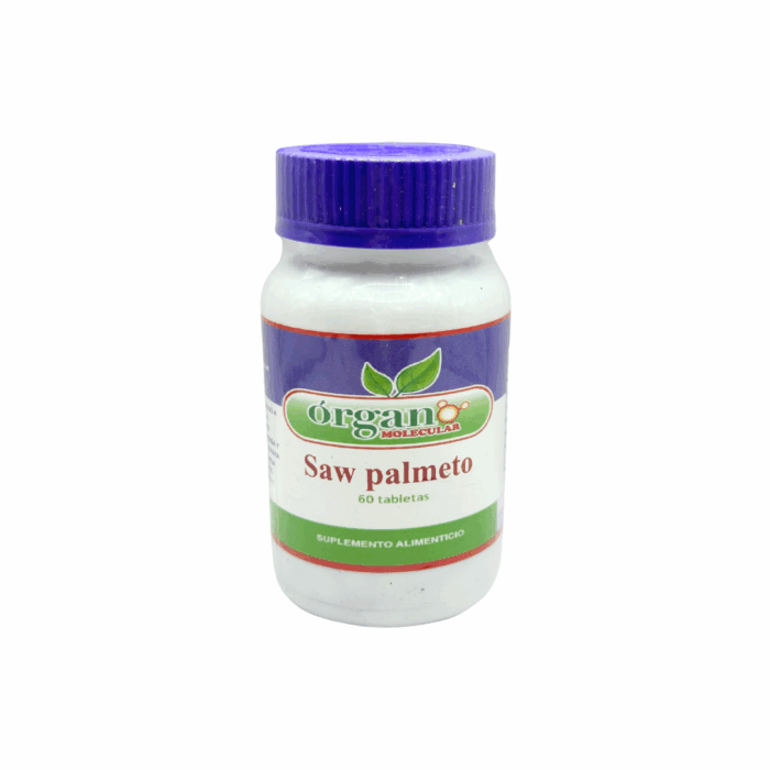 Saw palmeto 200 mg Órgano Ortomolecular BacMedical 1