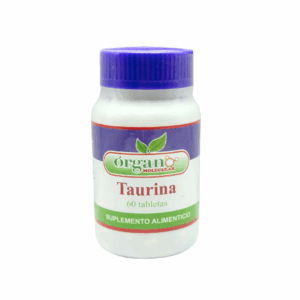 Taurina 500 mg Órgano Ortomolecular Suplemento alimenticio