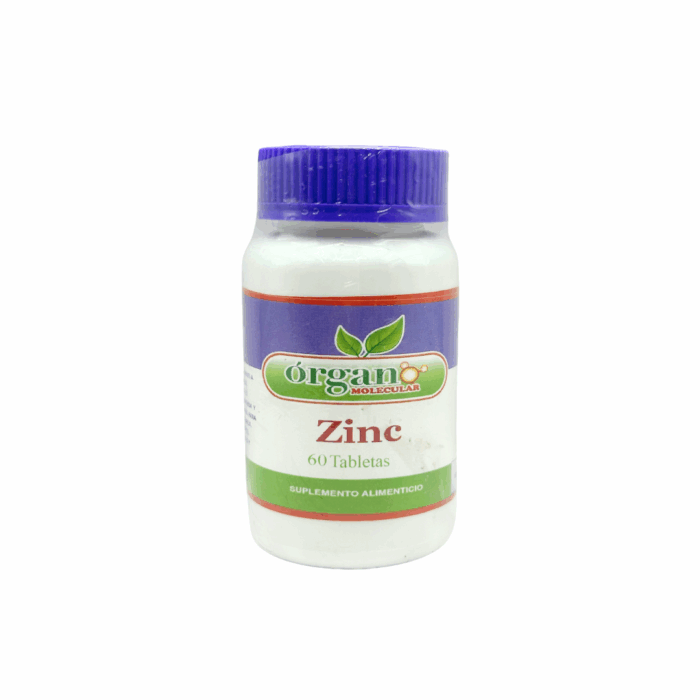 Zinc Órgano Ortomolecular BacMedical 1