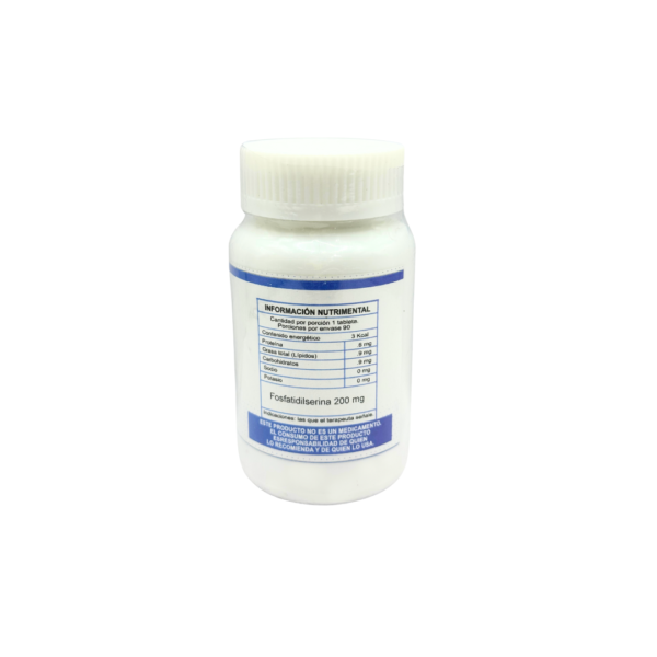 Fosfatidilserina 200 mg de marca Balancells Suplemento alimenticio BacMedical 2