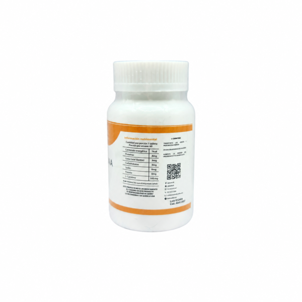 L-Carnitina 60 capsulas BacMedical 2 L-Carnitina 60 capsulas BacMedical 2