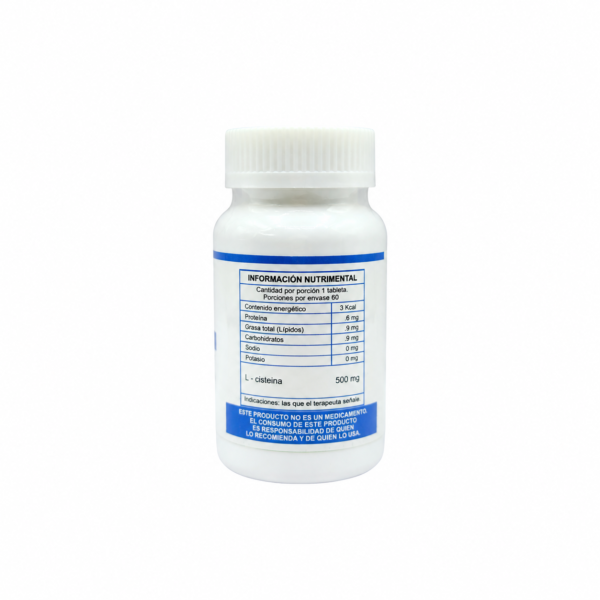 L-Cisteina 60 capsulas BacMedical 2