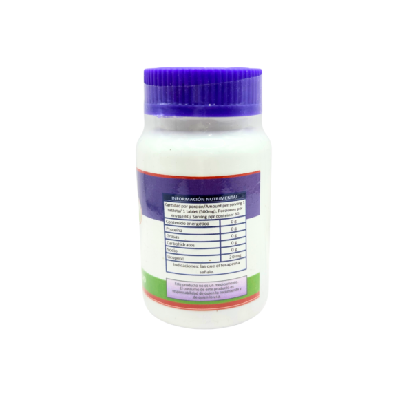 Licopeno 20 mg Órgano Ortomolecular BacMedical 2