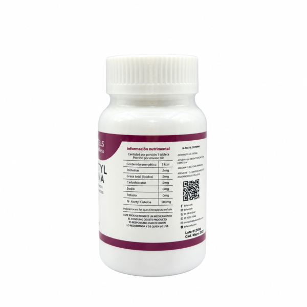N-Acetyl Cisteina 500 mg Balancells BacMedical 2