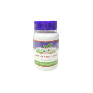Quercitin y resveratrol Organo Molecular con 60 tabletas