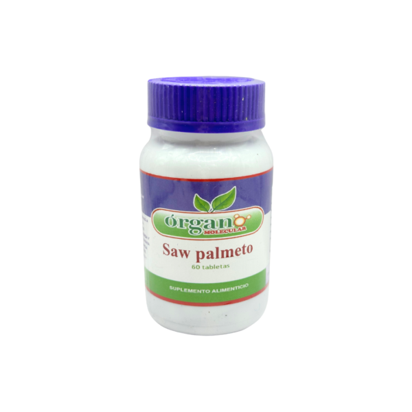 Saw palmeto 200 mg Órgano Ortomolecular BacMedical 1