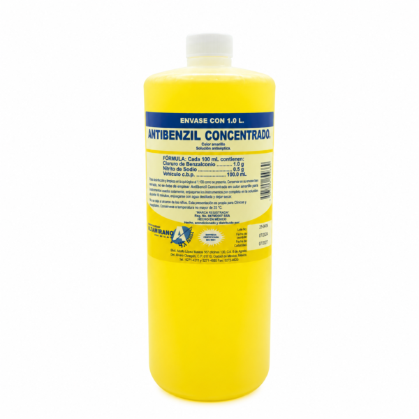 Antibenil amarillo con 1 litro