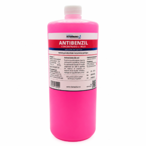 Antibenzil rojo con 1 litro
