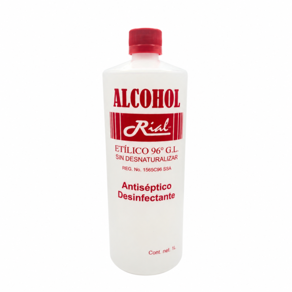 Botella de alcohol etílico Rial BacMedical