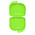 Caja para ortodoncia de plastico verde BacMedical 2