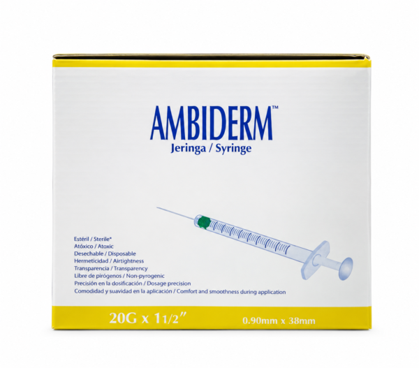 Jeringa amarilla de 10 ml BacMedical 2