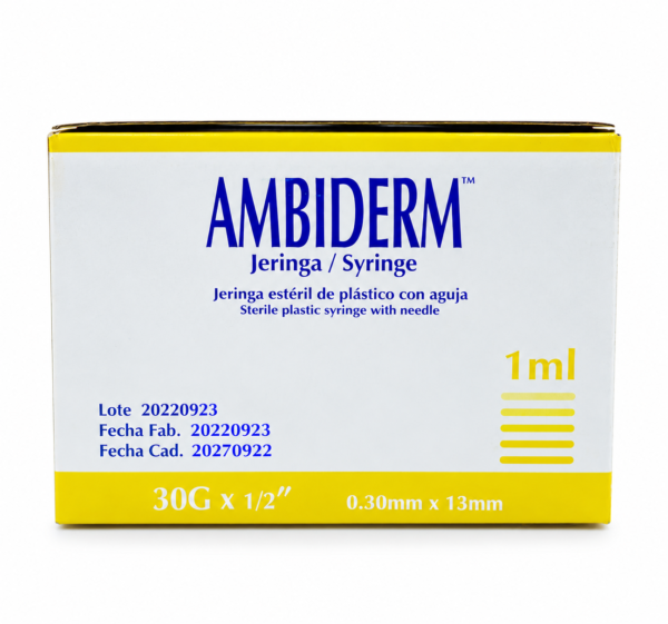 Jeringa de 1 ml BacMedical 3
