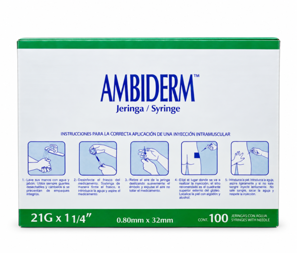 Jeringa verde 5 ml Bacmedical 4